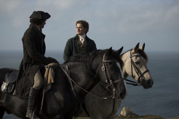 .@KyleSollerNews #KyleSoller with #AidanTurner and #Seamus @TheActionHorses aol.co.uk/entertainment/… #Poldark photo: #AdrianRogers @BBCOne