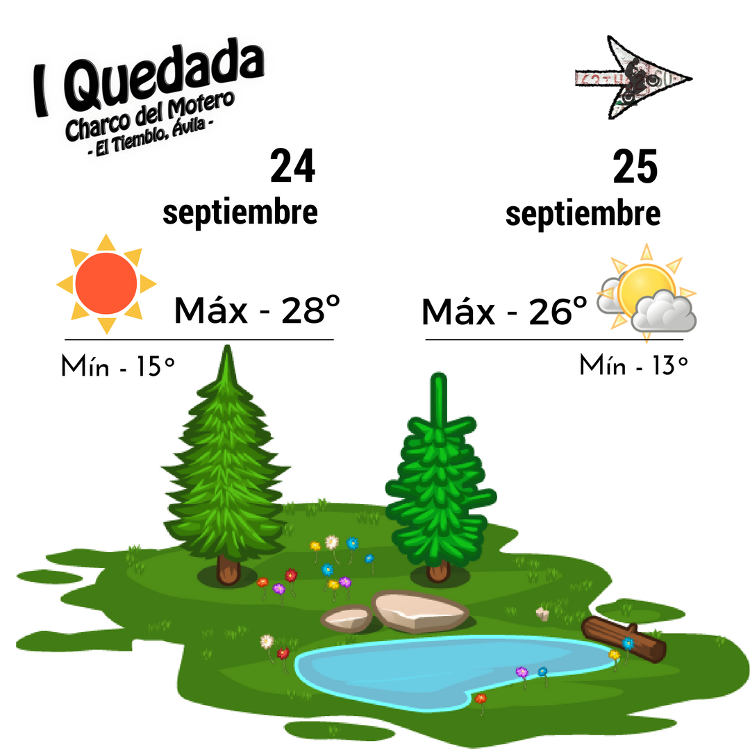 EventosGredos's tweet photo. ¡Buenos días! 
Aquí va la previsión meteorológica para este fin de semana en el #CharcodelCura ☉🌙⛅ #Gredos Reserva: https://t.co/GbfpfWd0LD https://t.co/bisU0JFgiP
