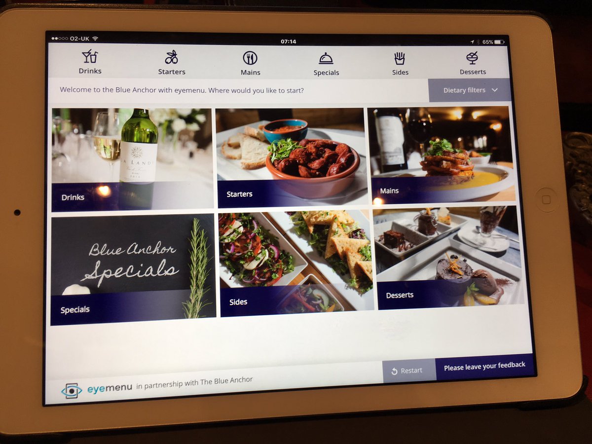 DebbieRosson's tweet photo. @anchorfeering @anthonyiameo this is the future of dining! Well done on your innovation and all your hard work https://t.co/LdKu24nYtC