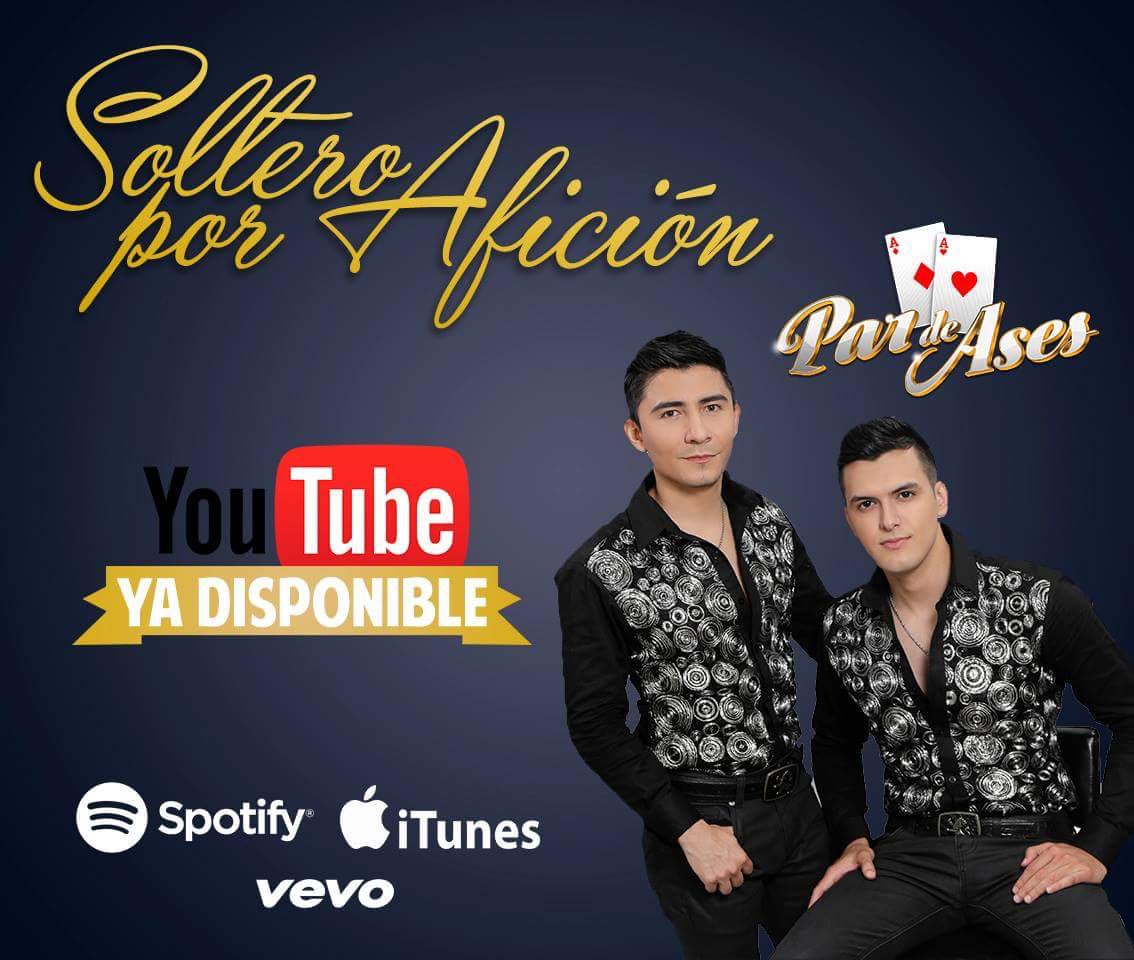 pardeasesmusic's tweet photo. ¡SOLTERO POR AFICIÓN! Se el primero en oírla🙌  #YoSoySolteroPorAfición https://t.co/wEWCXfBD1D