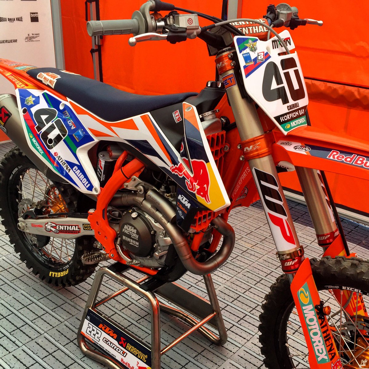 mxgp's tweet photo. First look @Antoniocairoli steed for #MXoN https://t.co/lrYuCYa6QP
