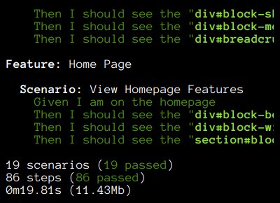 blootips's tweet image. Behat avec #Drupal 8 et l'autocomplete PhpStorm, une simplicité déconcertante ! Indispensable pour tester nos sites après mises à jour  !