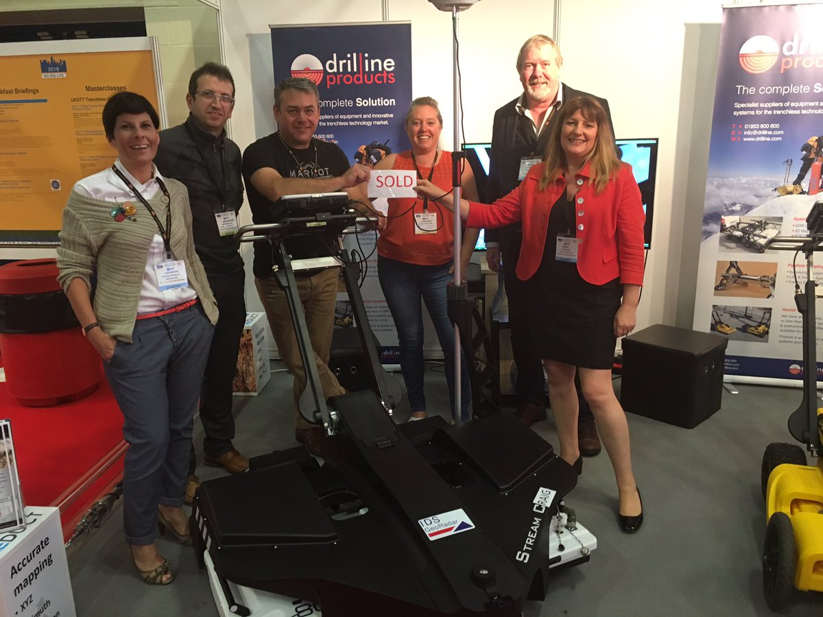drilline's tweet photo. We are pleased to announce the first world sale of new IDS Stream-C GPR to Macleod Simmonds @drilline @RadarSimmy https://t.co/LEf1MmCvMM