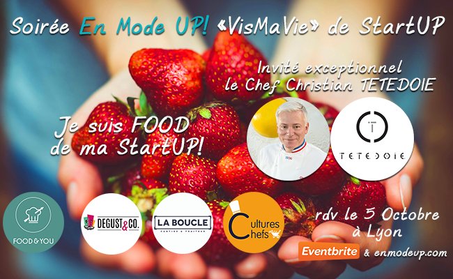 frenchweb's tweet photo. [AGENDA] Soirée @EnModeUP ! Rencontrez l'écosystème StartUP et adoptez ses codes ! #VisMaViedeStartUP https://t.co/rTan7tVxEl https://t.co/ac4yjkACkU