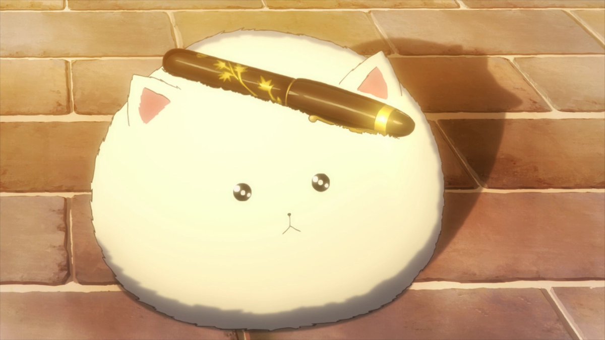 Tvアニメ ご注文はうさぎですか 9月23日は 万年筆の日 だそうです 万年筆といえば小説家 青山ブルーマウンテンさん 今日もチノのおじいちゃんにもらった万年筆で執筆活動にいそしみます Gochiusa