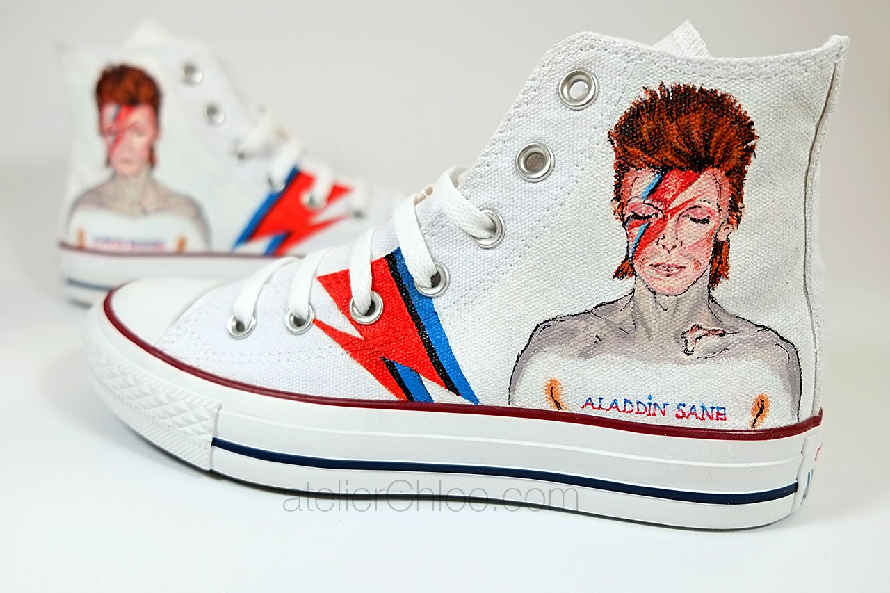 David sales bowie converse