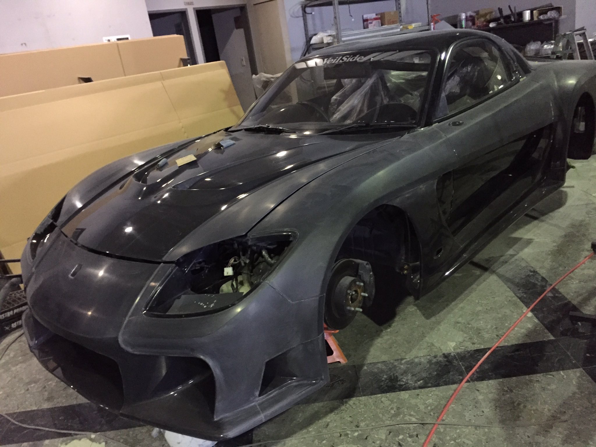 RE雨宮　汎用　スムージングフィンCF カーボン　エアロ　RX-7 FD FC等 RE雨宮 汎用 スムージングフィンCF カーボン エアロ RX-7 FD FC