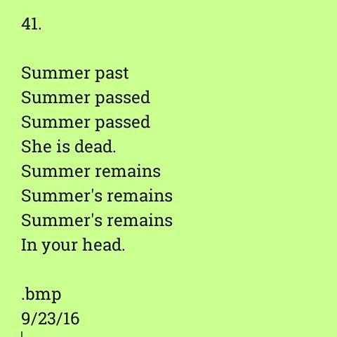 BriennaParsons's tweet image. #summer #poetry #peaxe #summertime #nostalgia #poetryisnotsead #poetryofinstagram… briezymelodie.me/2016/09/23/sum…