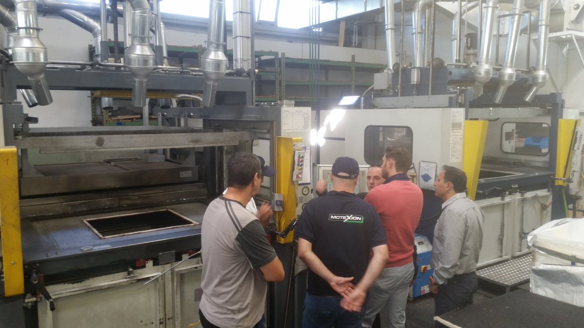 Visiting our friends from #Plastoform today.