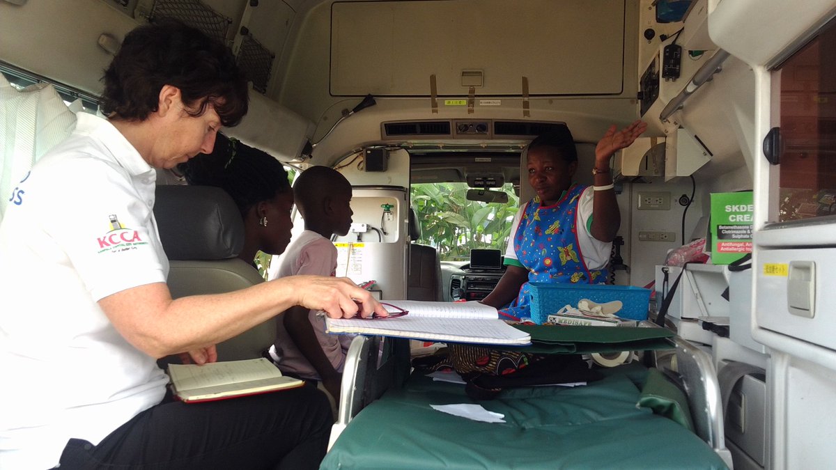 newvisionwire's tweet photo. Free Hearing treatment and assessments for children at the IHCC Ambulance. #VGHealthCamp https://t.co/KjOng447nx