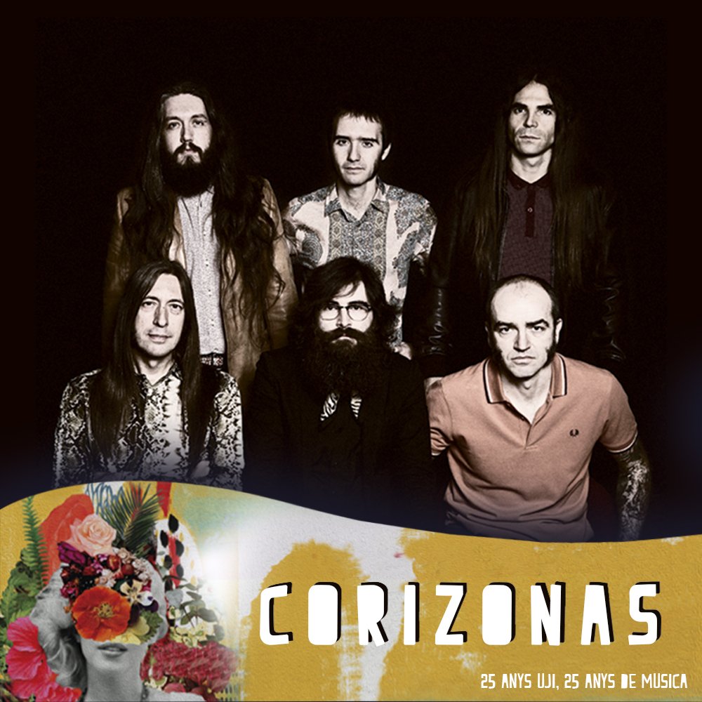 La Fiesta #25anysUJI será una de las primeras paradas de <a href="/corizonas/">CORIZONAS</a> en su gira de presentación en salas de #NuevaDimensiónVital