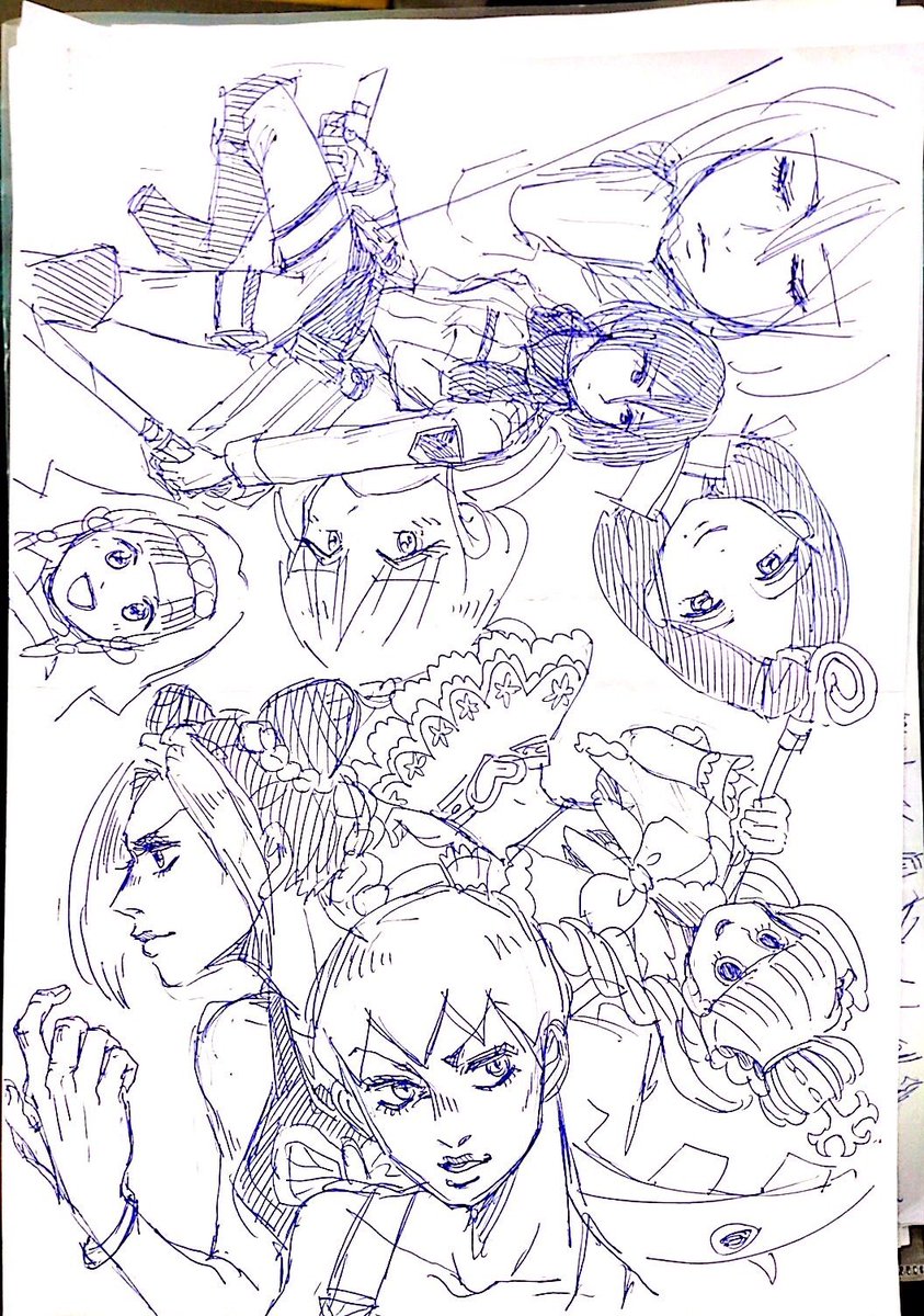 過去絵。この辺見返すと、描くのがたまらなく楽しいんだなっていうのが思い出される…!そしてこれを見返すことで絵描き熱が蘇ってくる〜〜!!