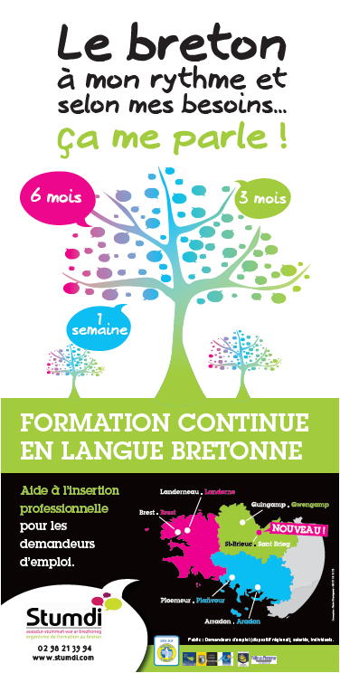 STUMDI - FORMATION: LE BRETON EN 840H CHRONO !
Les inscriptions sont ouvertes pour la prochaine session : du 05  janvier au 13 juillet 2017.