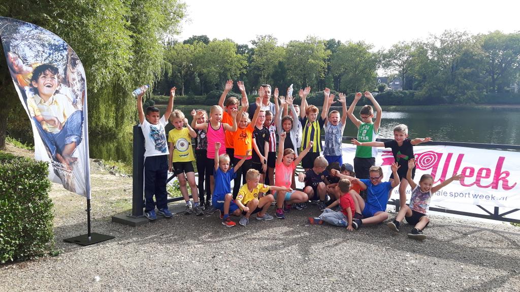 Super deelnemers tijdens de Brunssumse  Triathlon #JOGG #NSW16