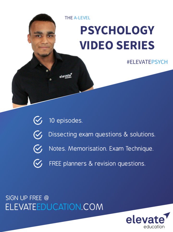 Studying Psychology? Check out our brand new #elevatepsych video series here: ow.ly/dFPR304uiBF