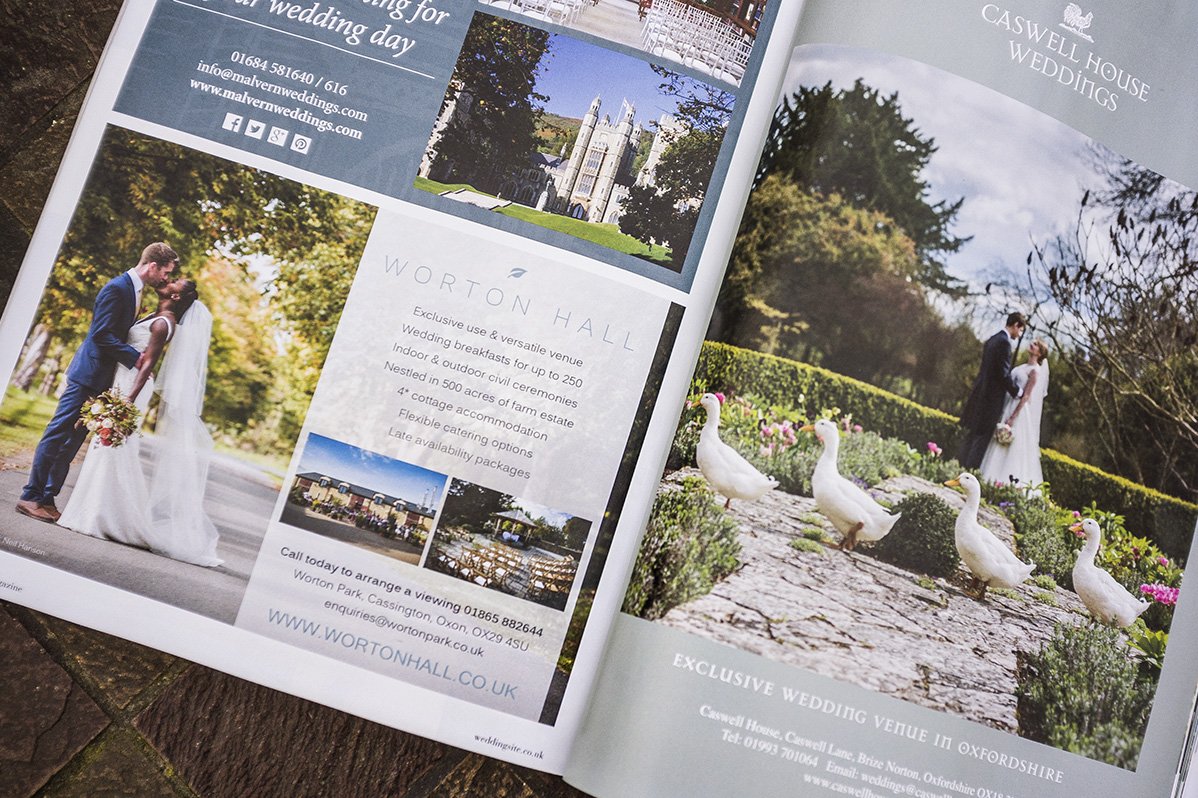 neilhansonphoto's tweet image. Lovely to see @CaswellHouse &amp;amp; @WortonHall are using my images for their latest adverts in the Cotswold Bride Magazine #weddingphotographer