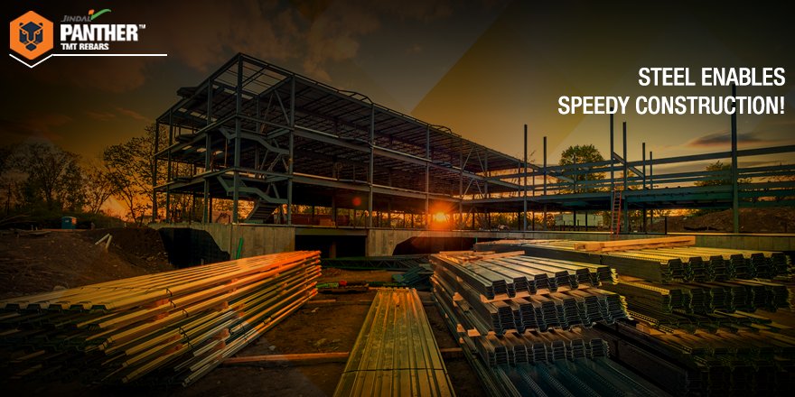 The predictability &amp; accuracy of steel components advances process &amp; allows follow-on trades. #SteelForLife