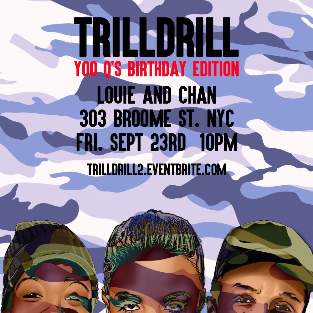 WeAreHouse78's tweet photo. Got the weekend planned out for you guys..  
2nite Fri.9/23 Yoo Q Bday Party #TrillDrill 
2morrow Balada is back Sat.9/24 #BaladaNYC https://t.co/10aBww2l8X