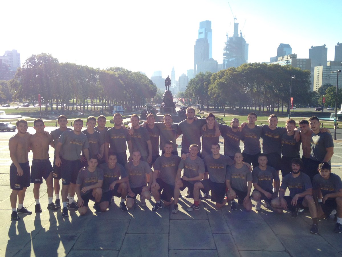 Wrestling in the city of brotherly love! #BringTheHEAT