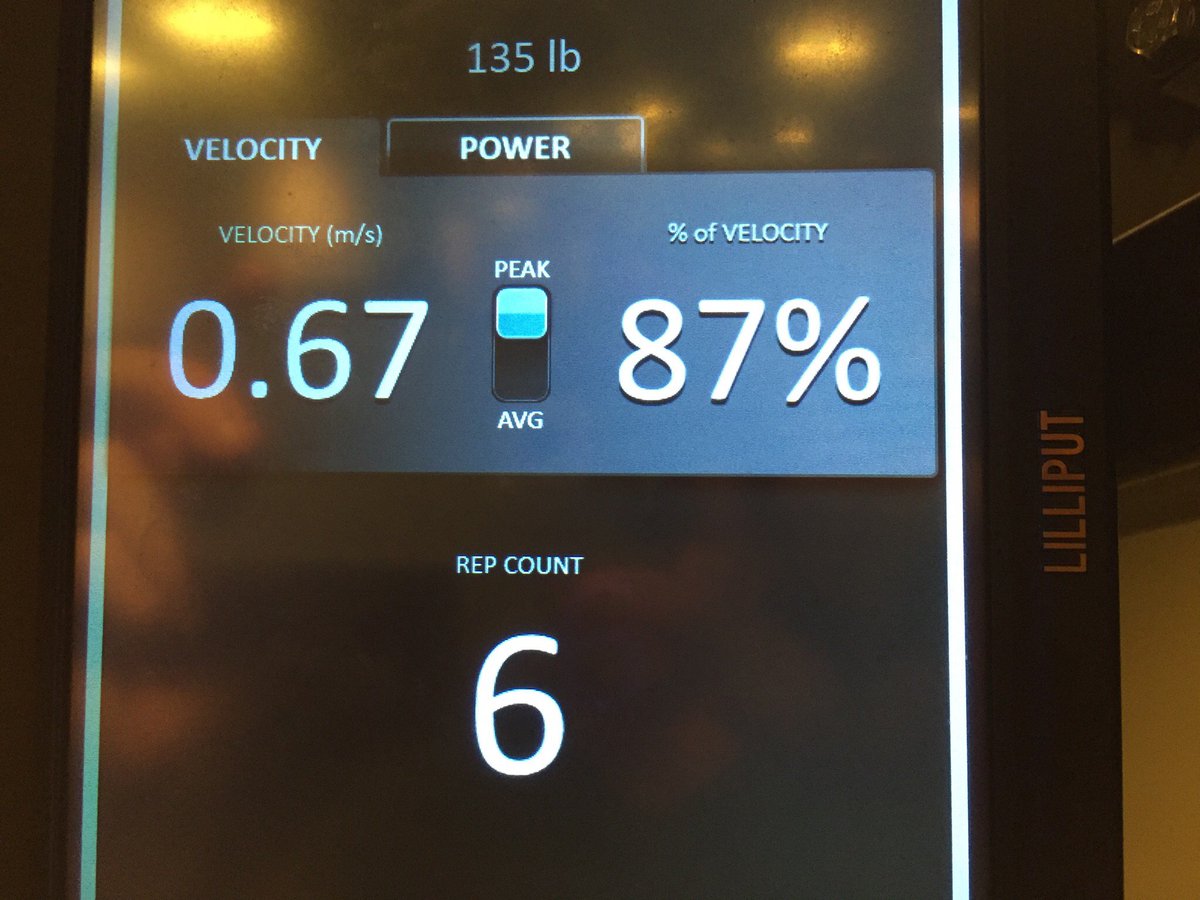 Elite_Form's tweet photo. Tracking both average and peak #velocity of every rep with #PowerTrackerLite #EarnYourNumbers #BeyondWearables https://t.co/qgTmpD19Ih
