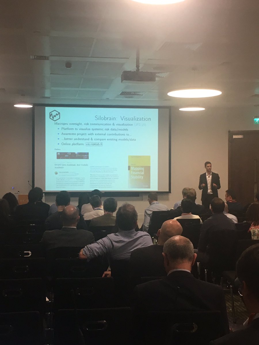 reworkkatie's tweet photo. @pesarlin with the final presentation of the day ending the #Deeplearning in #finance Summit! https://t.co/CYD8GVRVa1