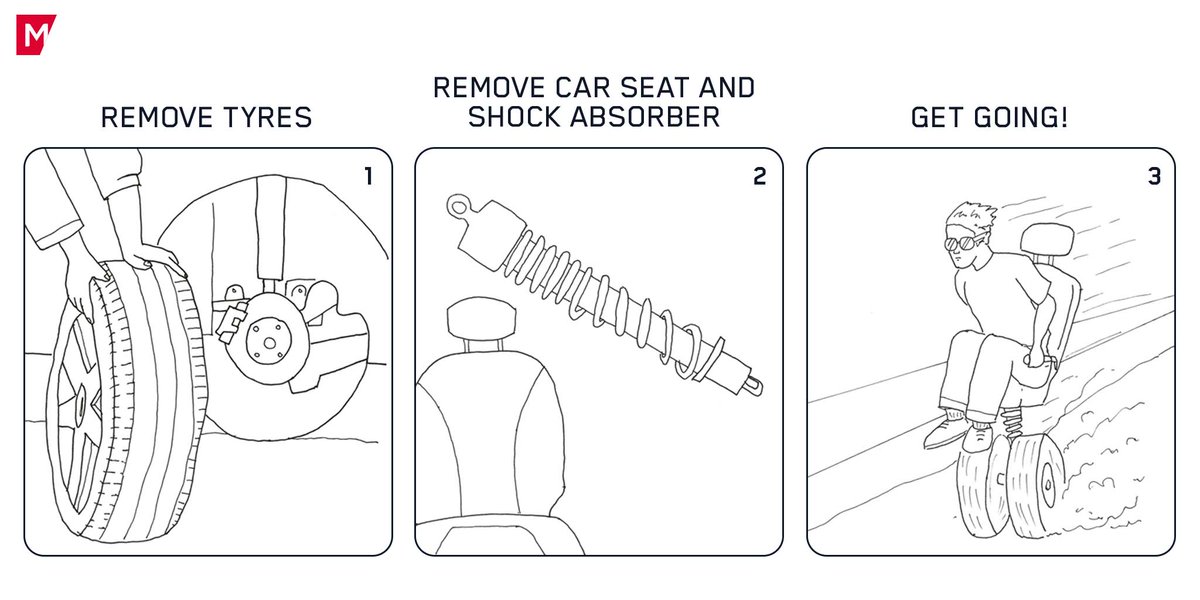 MariaCasinoUK's tweet photo. Bored in a #brokendown car? #EscapeFromDull with our easy instructions! https://t.co/S8pfUSvYKF