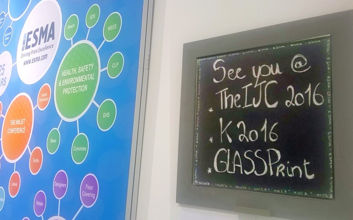Last day at #glasstec - thank you and see you soon in #Duesseldorf at #theijc 2016, #K2016 and #glassprint 2017!