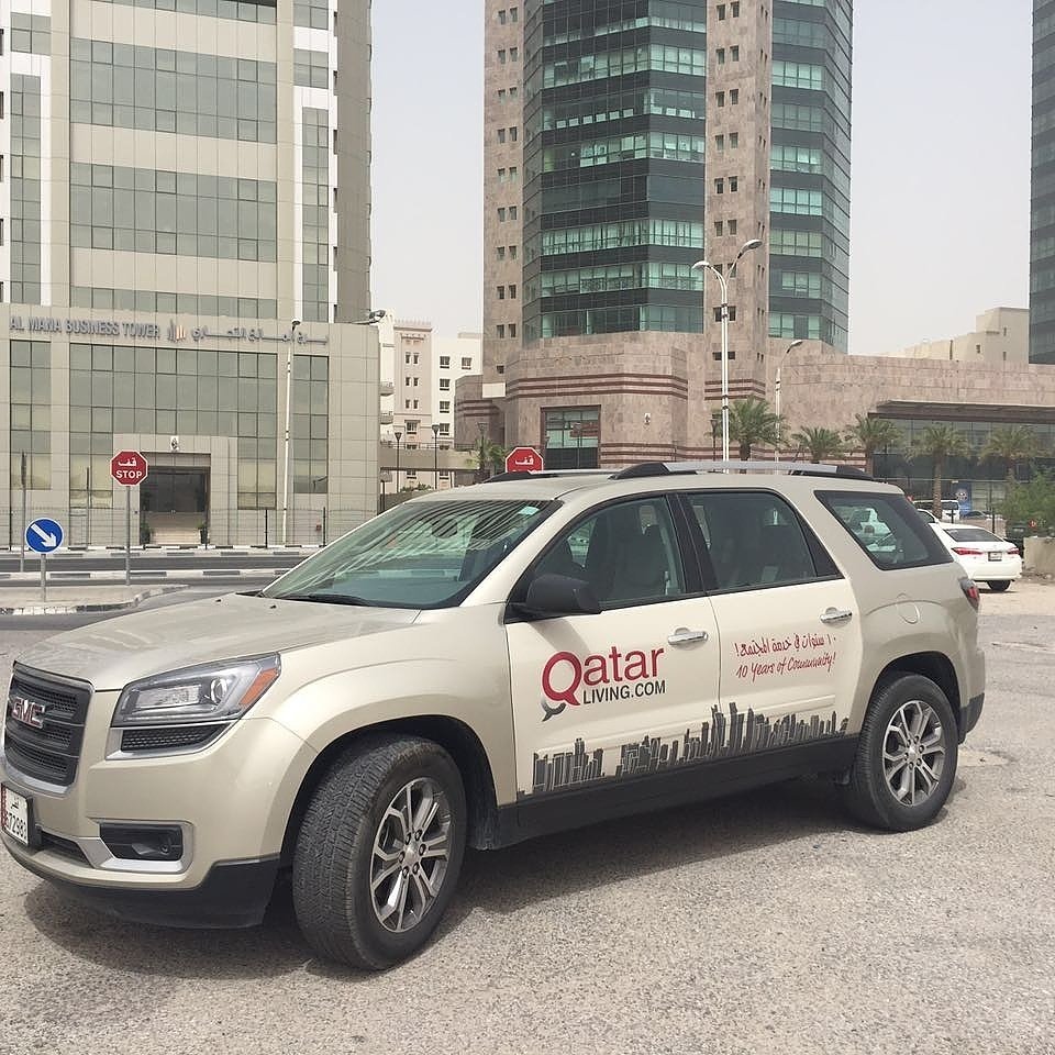 qatarliving's tweet photo. Take a pic of the QL truck, tag us and hash tag #QLAcadia and @GmcQatar1. We will be in and around Al Waab area from 5pm, happy snapping. https://t.co/haqlnTAPsd