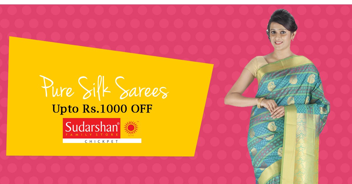 Pure silk #sarees for women - Best Styles &amp; Designs.
Shop now - goo.gl/ntyi0g #shopping #ethnic