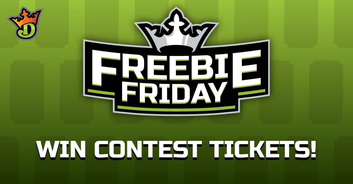 DraftKings's tweet image. #FreebieFriday! Enter to win 1 of 10 $10 tix
1. Be following @DraftKings
2. RT
Ends 3pm EST
dkng.co/2deM5SK