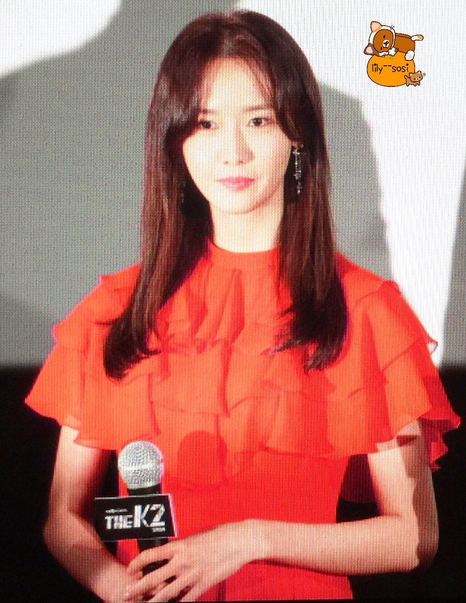 [PIC][23-09-2016]YoonA tham dự sự kiện ra mắt Drama "THE K2" cùng đoàn làm phim vào chiều nay  CtCLLBJUMAALI7P