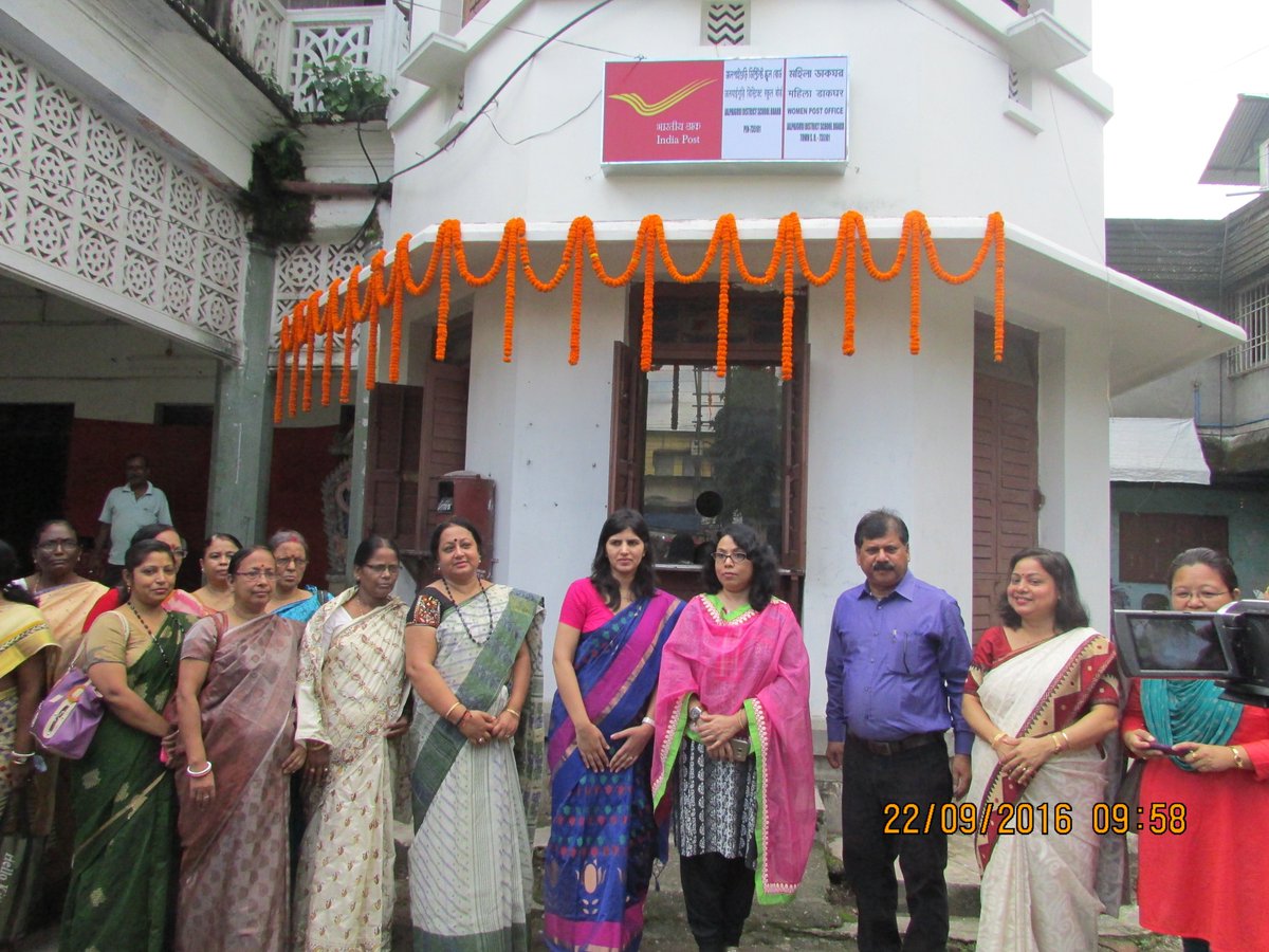 SSPJALPAIGURI's tweet photo. 1st Women Post Office " Jalpaiguri Dist. School Board NDTSO " in North Bengal Region, inaugurated by Hon'ble Chief Postmaster General, WB https://t.co/qqS8Xo4GXd