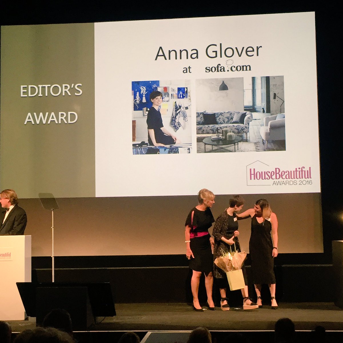 sofadotcom's tweet photo. What an honour to win Dream Living Room in the @HB #HBAwards &amp; we're delighted @_anna_glover won the Editor's Award for our collaboration! https://t.co/9dowsZ2qvL
