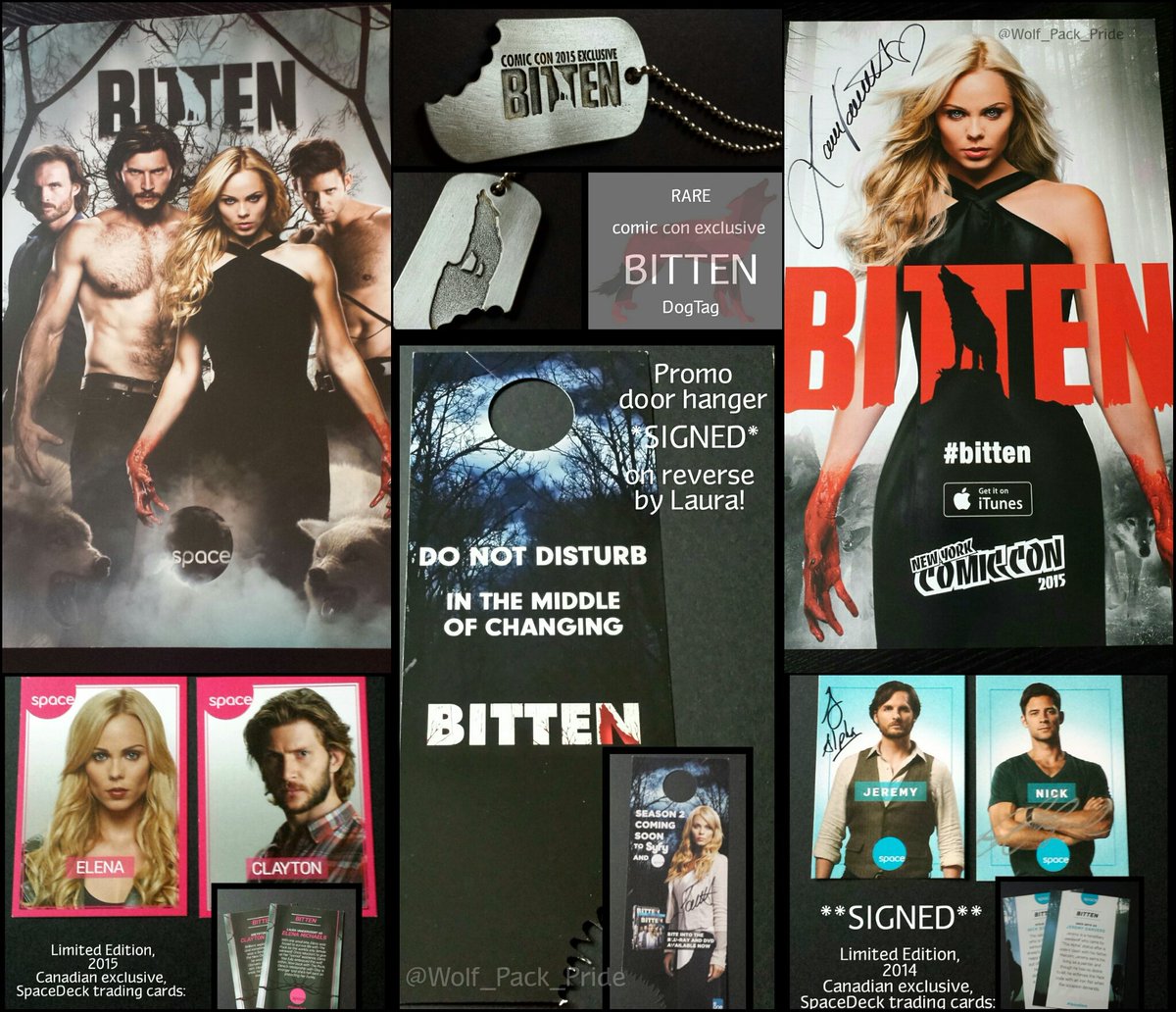 Wolf_Pack_Pride's tweet photo. 🐺Tweet: "I'm on a hunt for #Bitten swag @Wolf_Pack_Pride" 4 your chance 2 win #FanFocus prize pk! SO many goodies⤵😍🐺 https://t.co/gPWiU4pECZ