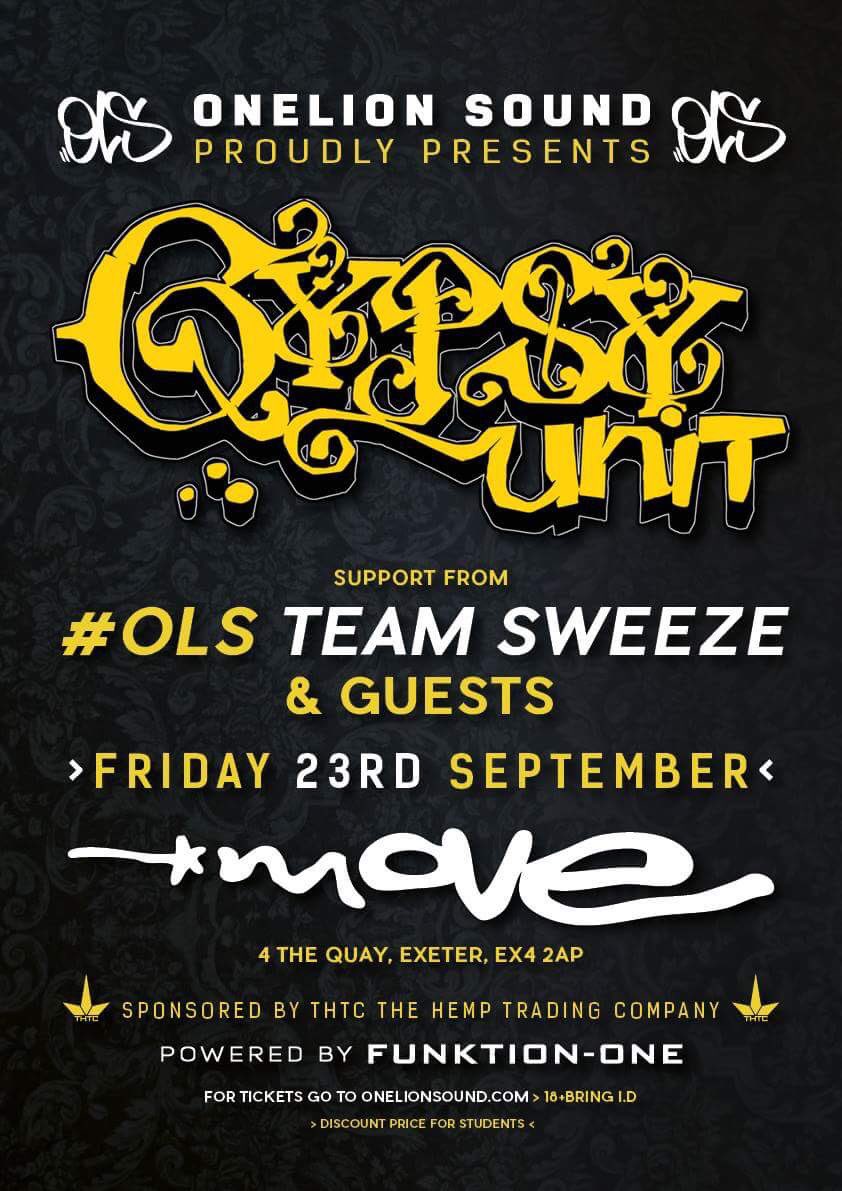 Wayne_Morrish's tweet photo. @OneLionSound presents Gypsy Unit TONIGHT! @MoveNightClub @subindex #gypsyunit #onelion #onelionsound #ols #sweeze https://t.co/sybDDTDf34