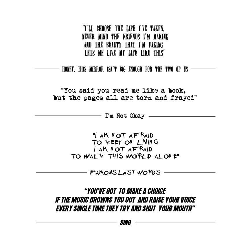 crashton12's tweet photo. In honor of The Black Parade 10 year anniversary 💖 making a tshirt and everything https://t.co/dXUKbRfEX7