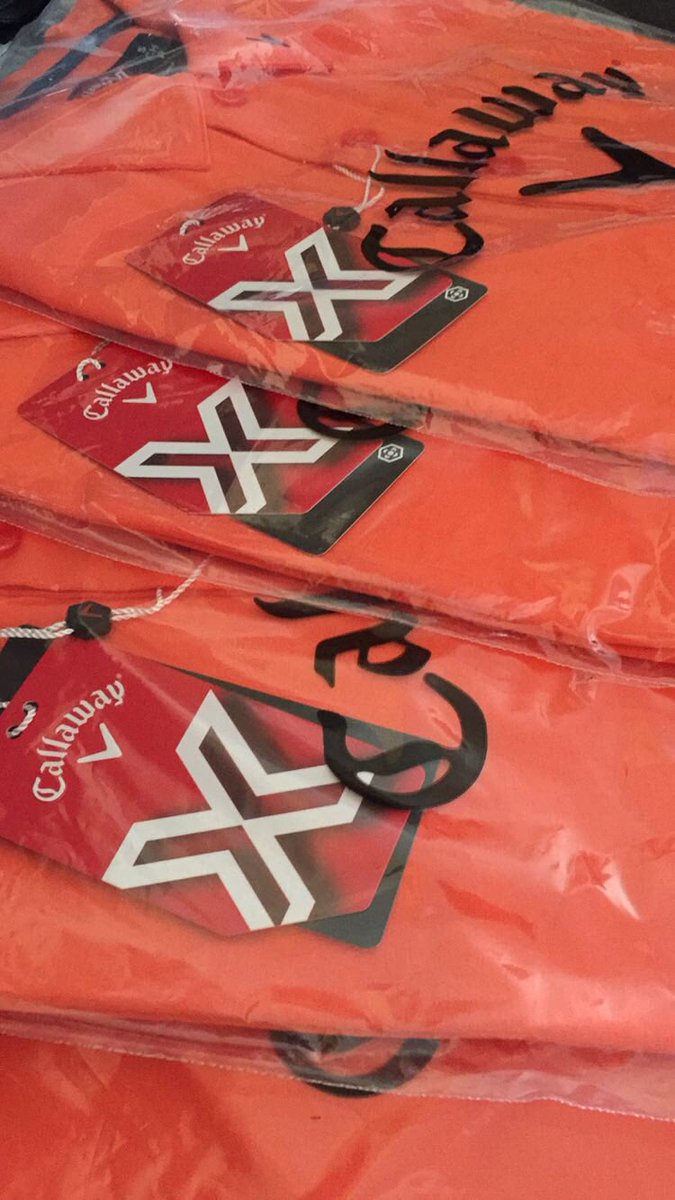 jagersociety's tweet photo. Our branding starts right here @CallawayGolf @CallawayGolfEU #golfpolos #orange https://t.co/dq0U8N0UrT