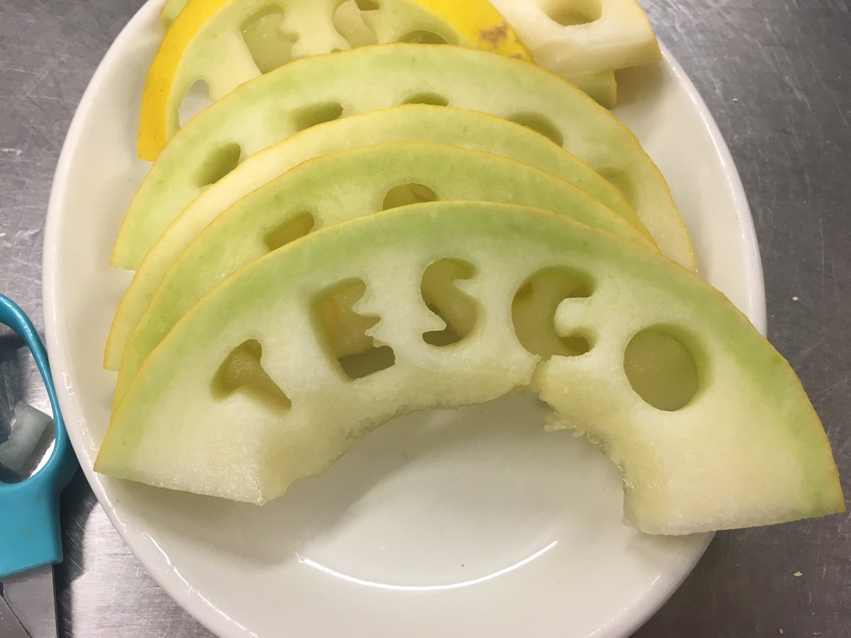 5647_Produce's tweet photo. Fruit Tasting with Melon at Werrington today! https://t.co/imuE38WejT