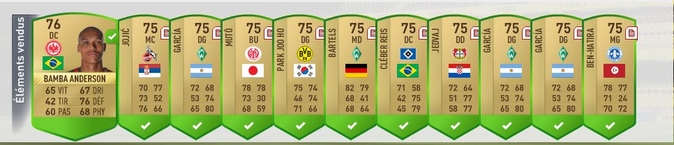 YazinhoFIFA's tweet image. Mes ventes en 1 heures #FUT17WebApp #FUT17