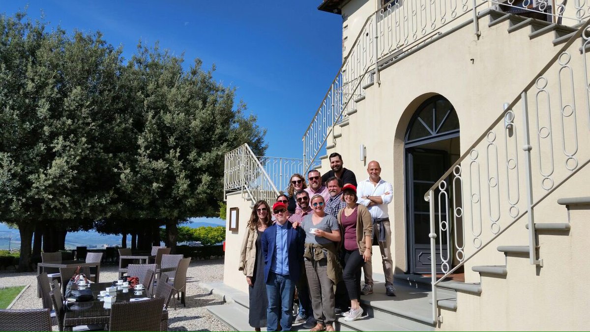 ChrisLechner11's tweet photo. Day 5: Castellina in Chianti @chianticlassico #ccbootcamp Last day of our tour @castellolaleccia https://t.co/42A8v7ozXn