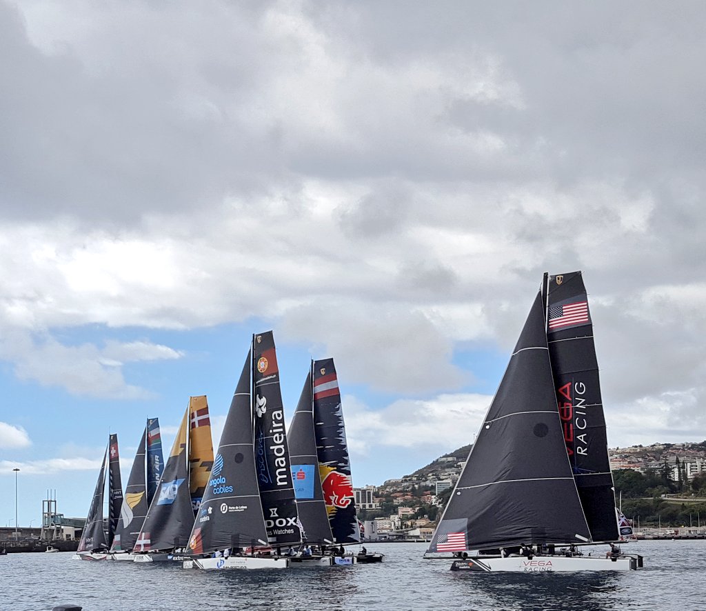 And the races start now <a href="/SailPortugal/">SAIL Portugal</a> <a href="/extremesailing/">Extreme Sailing</a> <a href="/madeira_islands/">Madeira Islands</a>