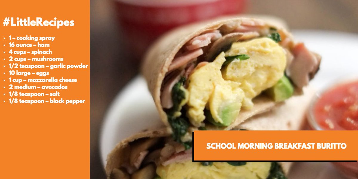 TheLittleLegsCo's tweet photo. #LittleRecipes | Try making breakfast burritos, courtesy of Super Healthy Kids: https://t.co/uArEEASxiY #Parenting #Healthy #Cooking https://t.co/1R5CUN8POd