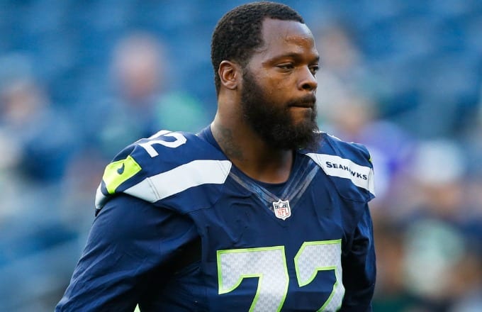 Complex's tweet photo. Seahawks DE Michael Bennett on NFL's anthem protests: "Need a white guy to join the fight." https://t.co/3ur2zS2qlz https://t.co/dRbxjZMEf6