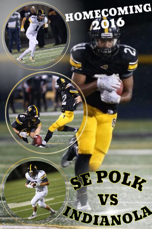 Homecoming 2016 - Kickoff 7PM - Go Rams! #sepolk #HearTheHerd @RamSection <a href="/SEPolkRams/">Southeast Polk Rams</a>