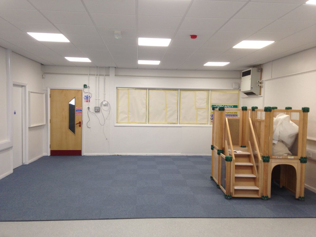 Completed Job for <a href="/JEHBuilders/">J E Harrison</a> Moor Nook School <a href="/Polyflorltd/">Polyflor</a> Astral Safety Flooring &amp; <a href="/HeckmondwikeFB/">Heckmondwike FB</a> Supacord Carpet Tiles #flooring