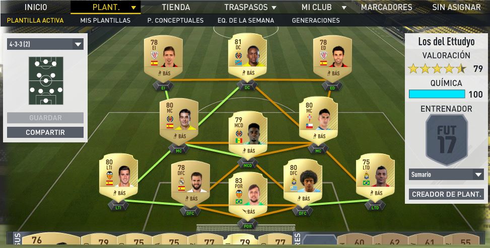 dcanadascr's tweet image. Tiene pinta que este añito lo empezamos bien..Para llevar un día not bad #FUT17WebApp