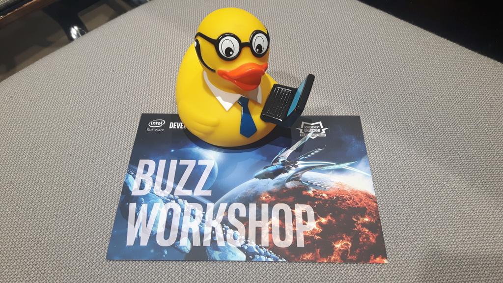 Aga_Szostak's tweet image. #teamduck! #buzzworkshop #intelgamedev #intelsoftware