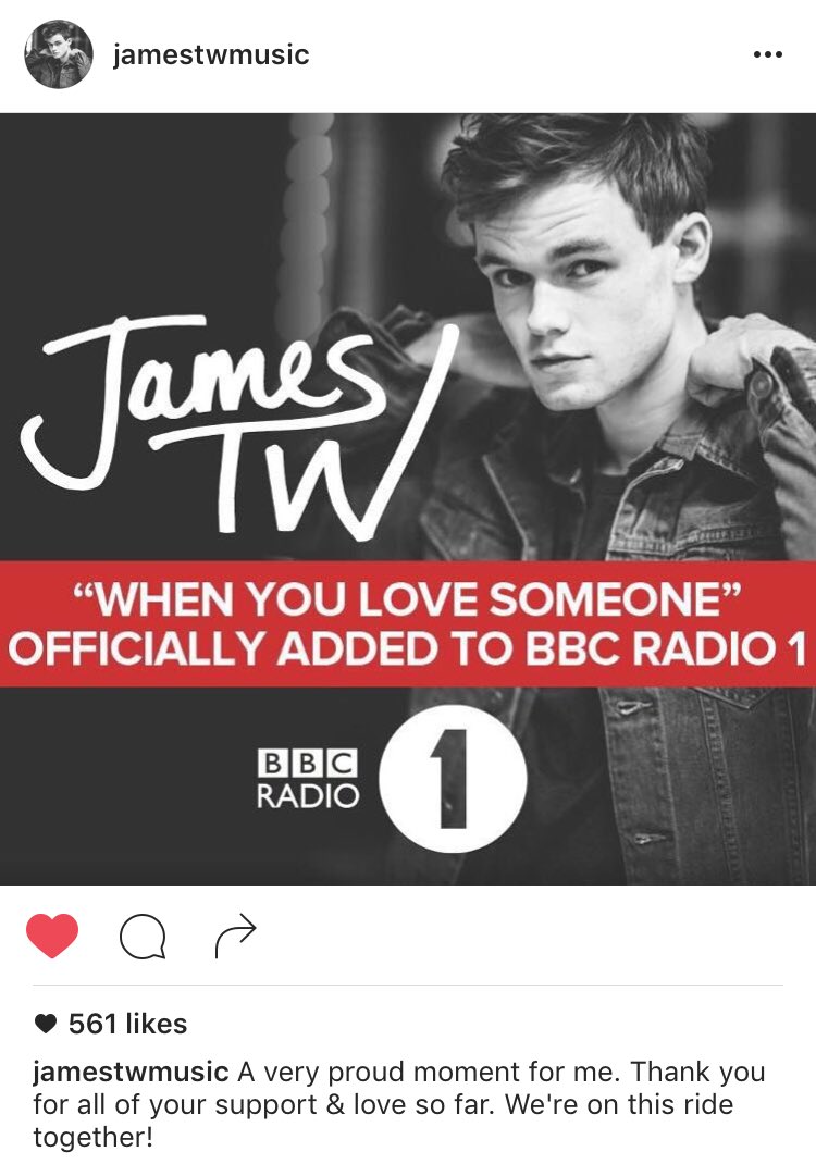 jamestwport's tweet photo. James just posted this on instagram( and i couldn't be more proud 😭😭❤️) https://t.co/X3iioMzcGg