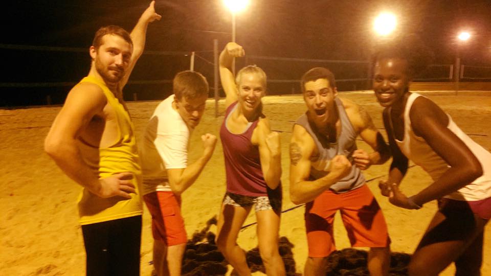 SamuelLMoney's tweet photo. 5 hours of playoff games later, brought home the volleyball league championship for the company. https://t.co/8jBlmJxxPf