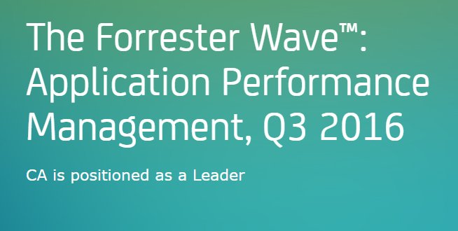CA_Agile_Ops's tweet photo. The #Forrester Wave is out &amp; @CAinc #APM is named a leader. Learn more here https://t.co/Px24hWWG5t https://t.co/O8GMHVRGdT